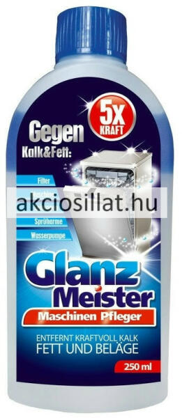 Vásárlás: Glanz Meister mosogatógép tisztító 250ml Gépi mosogatószer,  öblítőszer árak összehasonlítása, mosogatógép tisztító 250 ml boltok
