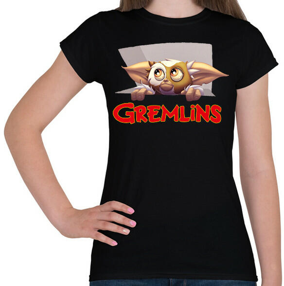 Vásárlás: printfashion Gremlins - Női póló - Fekete Női póló árak  összehasonlítása, Gremlins Női póló Fekete boltok