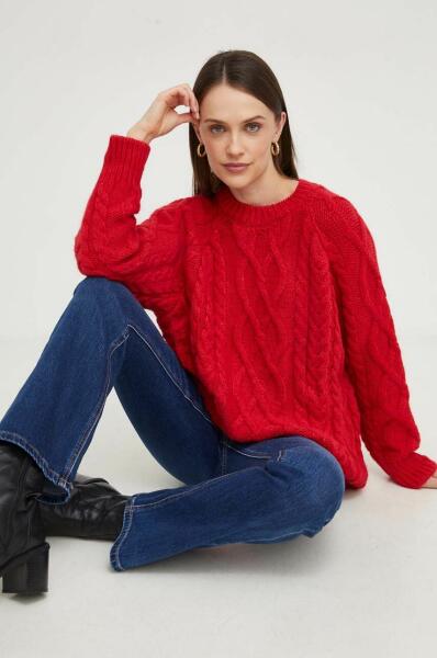Vásárlás: ANSWEAR gyapjú pulóver piros - piros M/L Női pulóver árak  összehasonlítása, gyapjú pulóver piros piros M L boltok