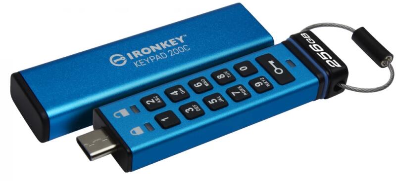IronKey Keypad 200C 256GB USB-C (IKKP200C/256GB)