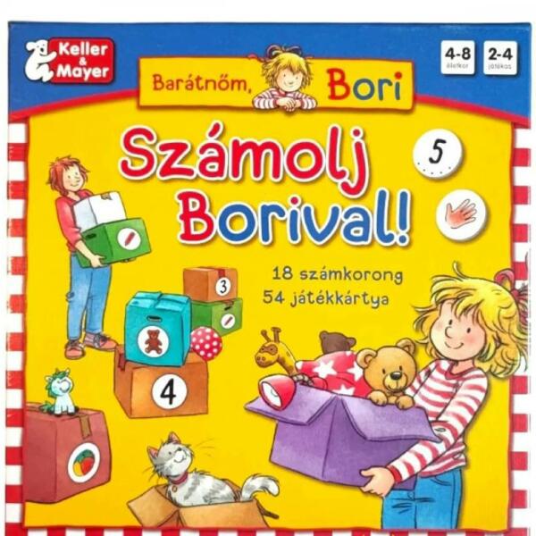 Számolj Borival társasjáték (713885)