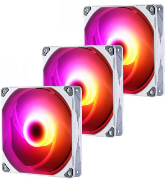 M25-140 PWM D-RGB White 3-pack (PH-F140M25_DRGB_PWM_WT01_3P)
