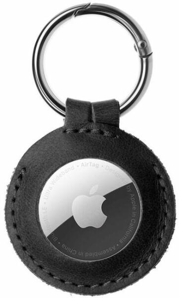 Apple AirTag Leather case - black FIXWAT-C2-BK