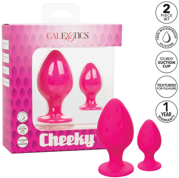Cheeky análdugó szett 2 db-os - pink