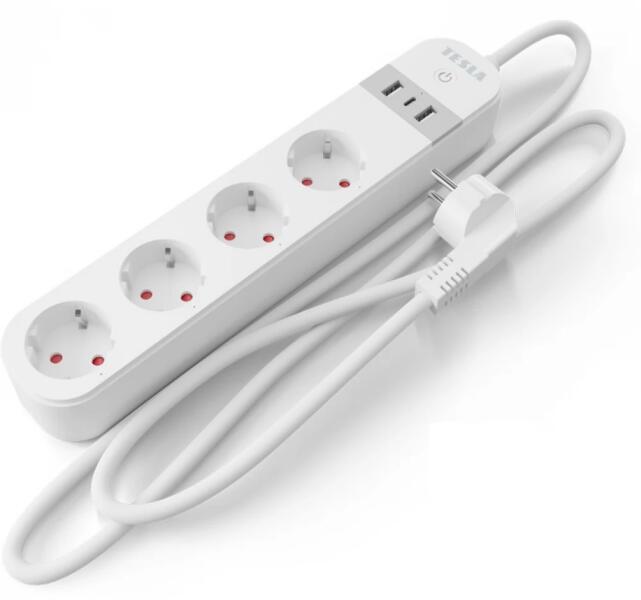 4 Plug + 3 USB 2 m Switch (TSL-SPL-SPS300)