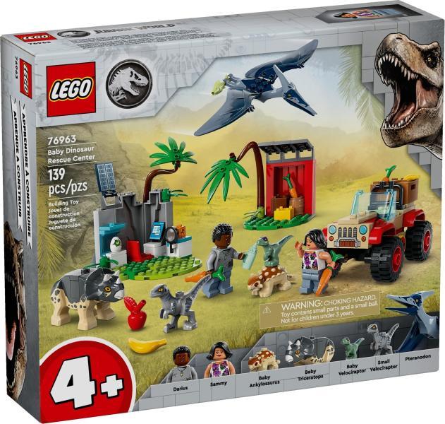 Jurassic World - Kis dínók mentőközpont (76963)
