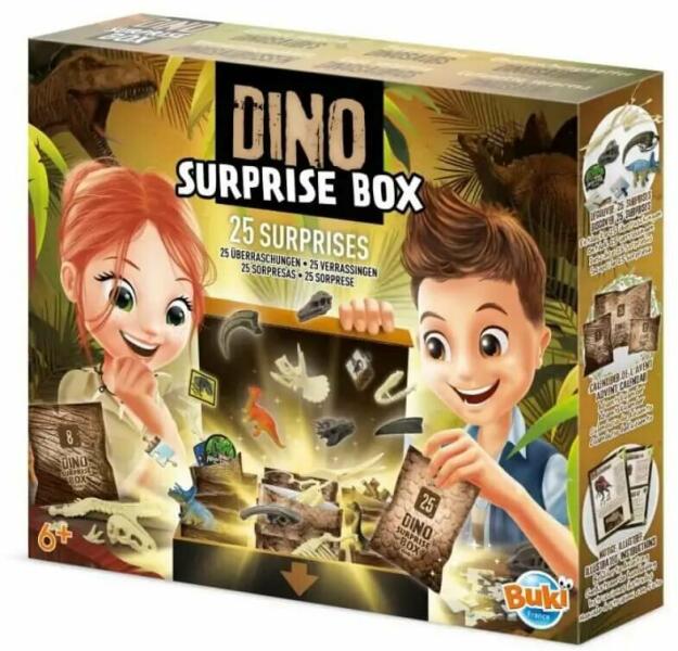 Dinoszauruszos adventi naptár meglepetés doboz (2135)