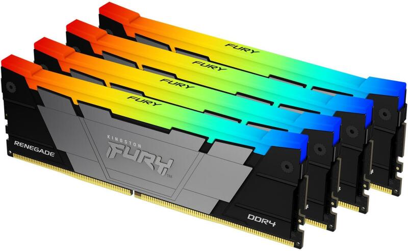 Kingston FURY Renegade RGB 128GB (4x32GB) DDR4 3600MHz
