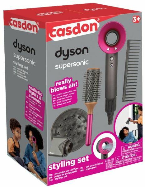 Vásárlás: Casdon Dyson Supersonic hajformázó játékszett (73250) Fodrász  játék árak összehasonlítása, Dyson Supersonic hajformázó játékszett 73250  boltok