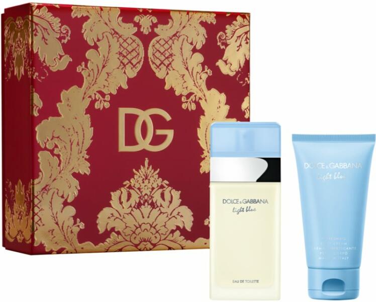 Dolce&Gabbana Light Blue Christmas set cadou pentru femei - notino - 442,00  RON (Pachete de cadouri) - Preturi