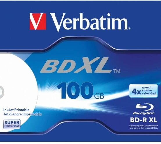 Verbatim Disc Blu-ray Verbatim BD-R XL 100 GB 4x 43789 (43789