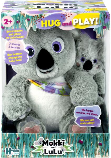 Huggy Luv - Interaktív koala mama és kicsinye (DKO0373)