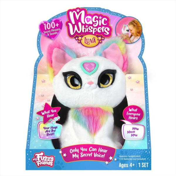 My Fuzzy Friends - Magic Whispers suttogó plüss cica - Luna (18603)