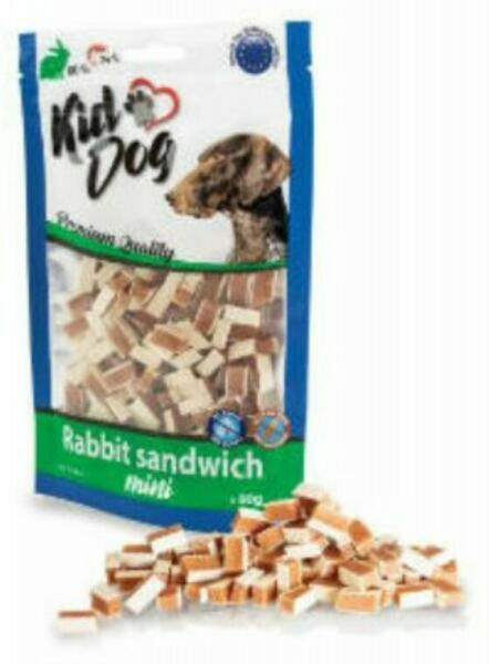 Rabbit sandwich Mini nyúl és tőkehal 80 g