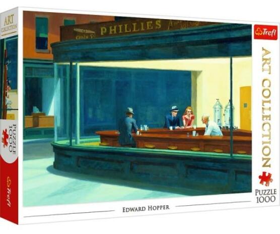 Edward Hopper - Éjjeli baglyok 1000 db-os (10747)