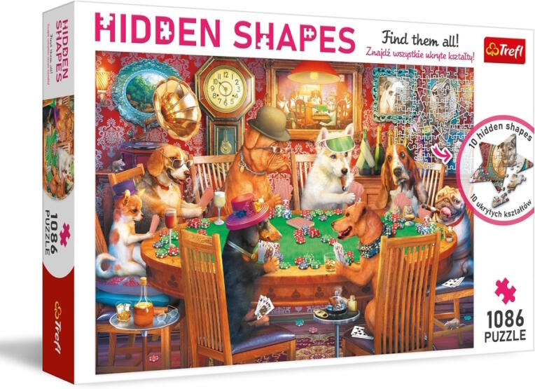 Hidden Shapes - Játék est 1086 db-os (10749)