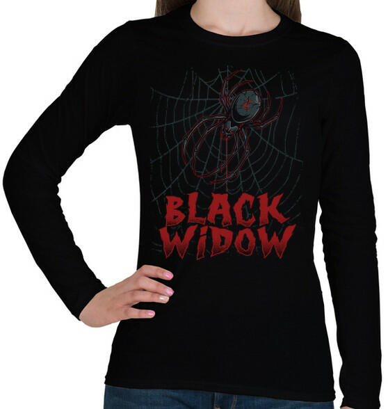 Vásárlás: printfashion Fekete özvegy - Női hosszú ujjú póló - Fekete Női  pulóver árak összehasonlítása, Fekete özvegy Női hosszú ujjú póló Fekete  boltok