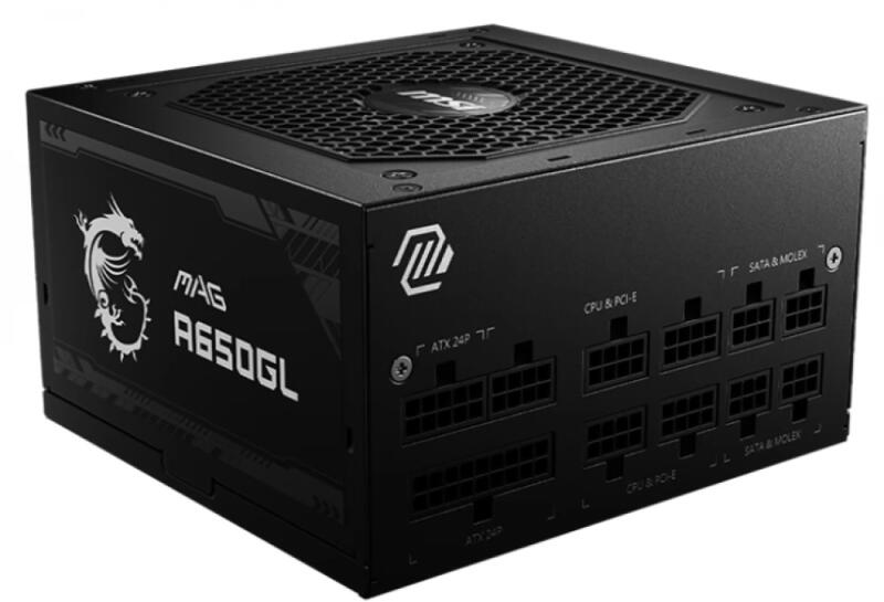 MSI MAG A650GL 650W 80 PLUS Gold (306-7ZP8C11-CE0) (Sursa de