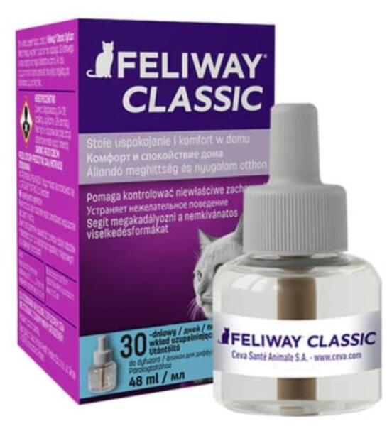 Classic párologtató utántöltő macskáknak 48 ml