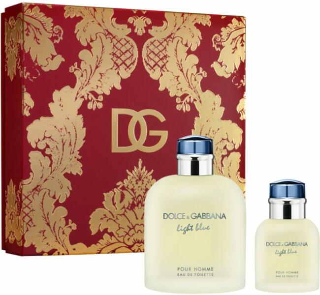 Dolce&Gabbana Light Blue Pour Homme Christmas set cadou pentru bărbați -  notino - 673,00 RON (Pachete de cadouri) - Preturi