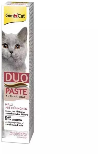 Gim Cat Paste Anti-Hairball Duo maláta csirkével 50 g