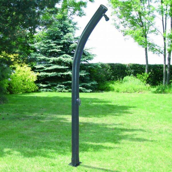KERTI SZOLÁRZUHANYZÓ - 20 literes hideg-meleg vizes 208 cm magas kerti tusoló zuhanypanel - UBBINK 7514020 - (7514020 - 7514020)
