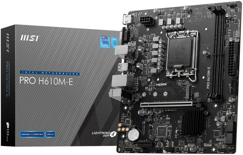 PRO H610M-E