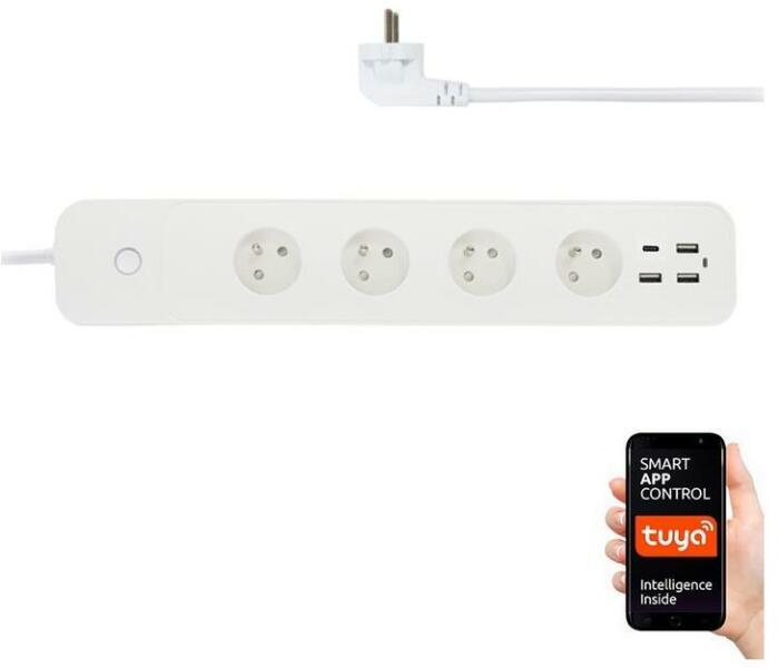 NEO LITE Smart 4 Plug + 4 USB 07771L (IM1163)