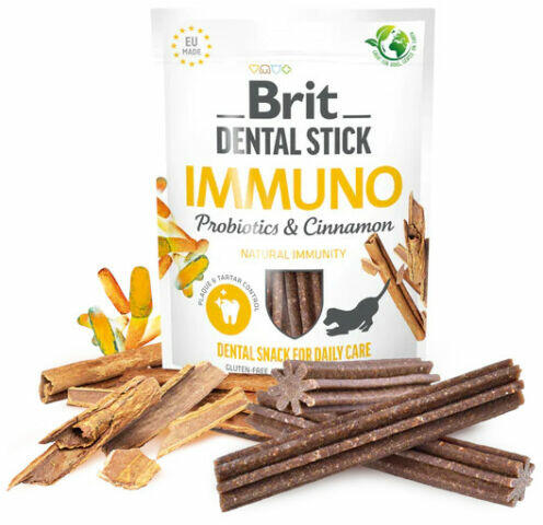 Dental Stick Immuno probiotikumokkal és fahéjjal 251 g