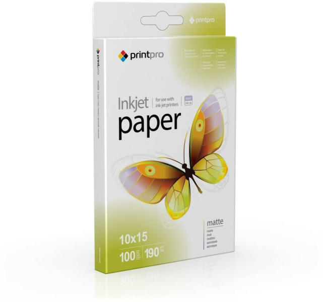 ColorWay Fotópapír PrintPro matt 190 /m2, 10х15, 100 lap (PME1901004R)  (PME1901004R) fotópapír vásárlás, olcsó ColorWay Fotópapír PrintPro matt  190 /m2, 10х15, 100 lap (PME1901004R) (PME1901004R) árak, fotopapír akciók