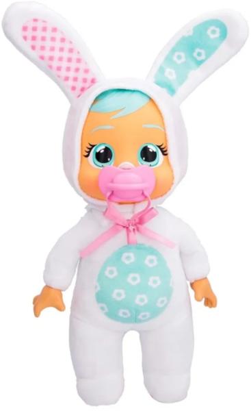 Cry Babies: Tiny Cuddles nyuszi baba - fehér (IMC908536/908550)