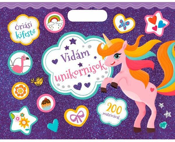 Óriási kifestő - Vidám unikornisok