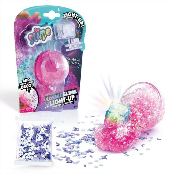 So Slime: LED-del világító kozmikus slime (SSC215)