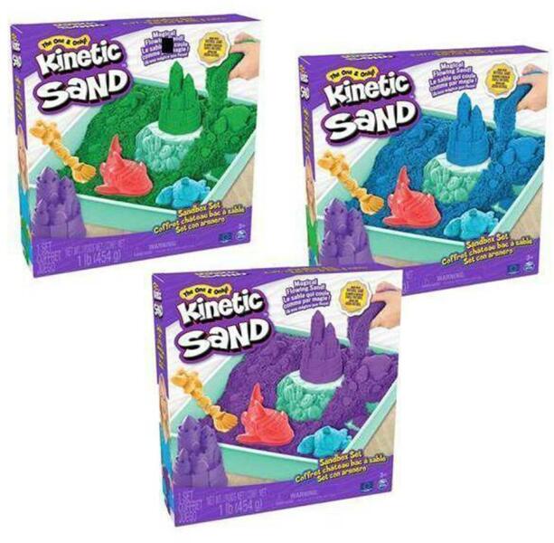 Kinetic Sand - Sandbox homokozó készlet (6067800)
