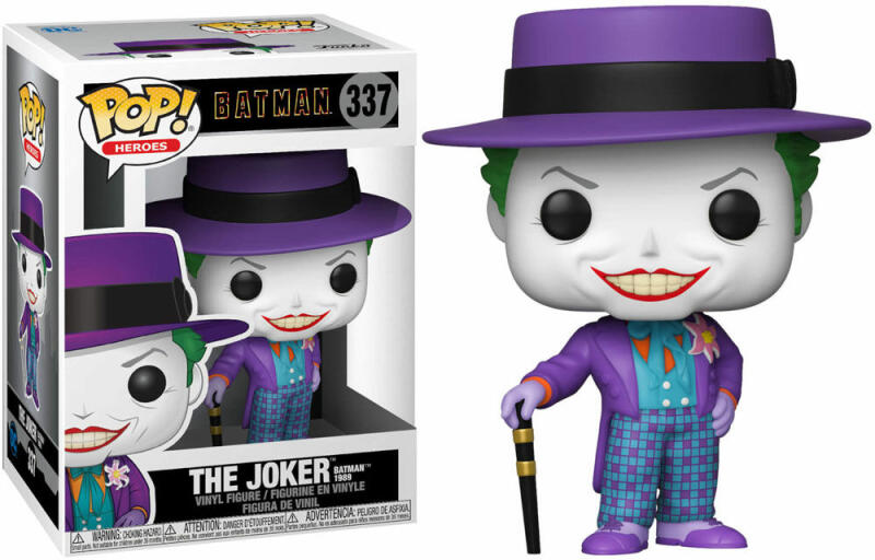 POP! Heroes: Batman 1989 - Joker with Hat figura (337)