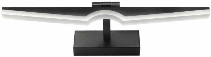 DOMENO ID-358 fürdőszobai fali lámpa, 8W, 40cm, fekete (ID-358)