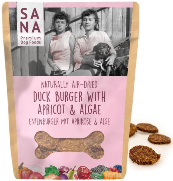 Kacsaburger algával és sárgabarackkal 100 g
