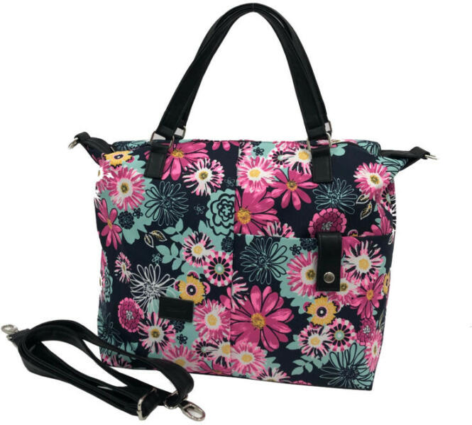virágmintás, női bővíthető táska, hátizsák (Z-43744213)