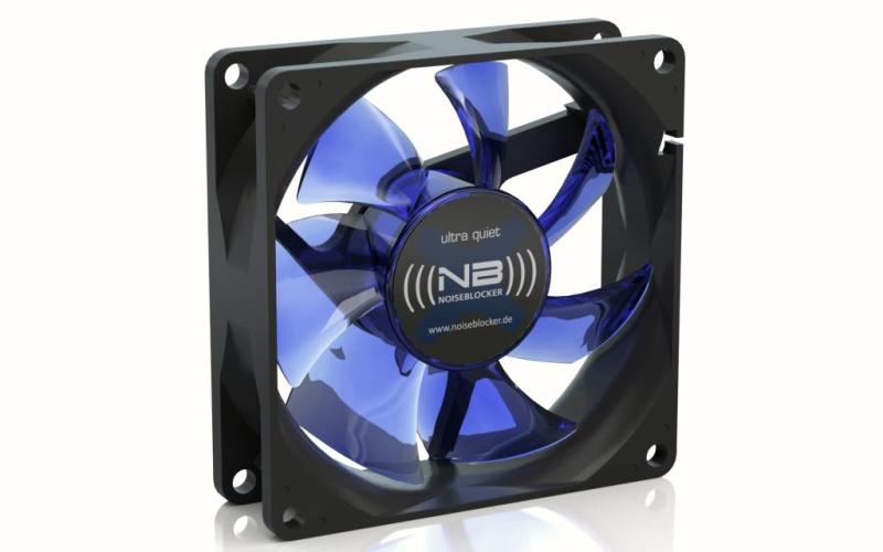 BlackSilentFan X-1 80x80x25mm