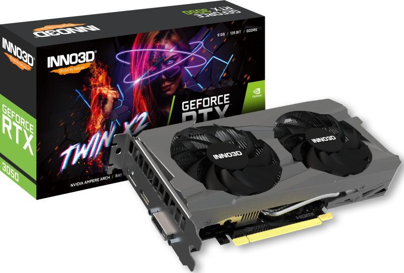 GeForce RTX 3050 Twin X2 NVIDIA 8GB GDDR6 (N30502-08D6-1711VA41)