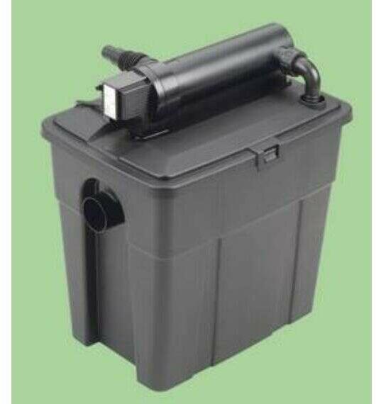 Pontec PondoClear set 4000/mm 1000 l/h Qmax/UVC 7W átfolyó szűrőkészlet UVC-vel (263546 - 51226)