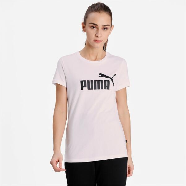 PUMA ESS Logo Tee S | Femei | Tricouri | Alb | 586774-02 (586774-02) (Tricou  dama) - Preturi
