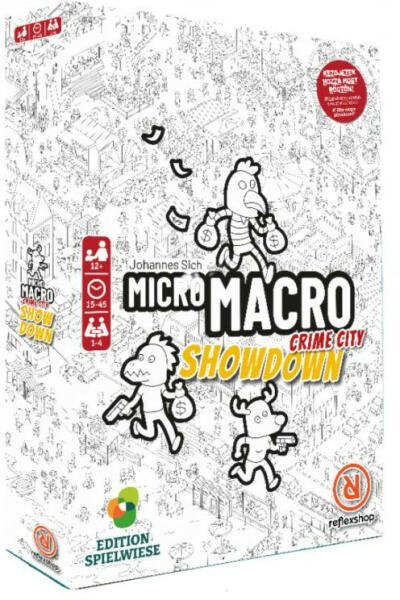 Pegasus Spiele Micro Macro Crime City: Showdown Board Game main image 1