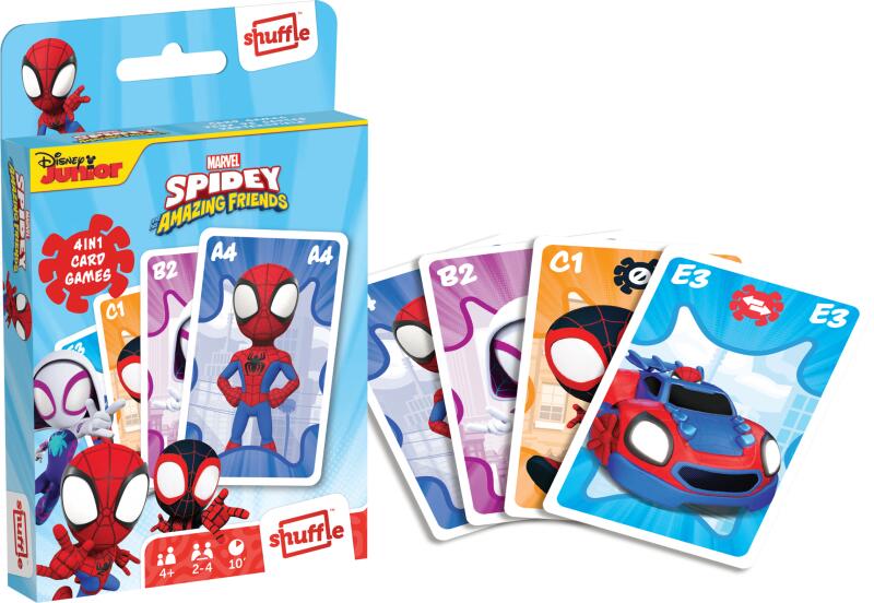 Vásárlás: Cartamundi Shuffle Marvel Spidey 4 az 1-ben kártyajáték ...