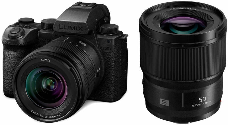 Lumix S5 IIX 20-60mm f/3.5-5.6 50mm f/1.8 (DC-S5M2XWE)