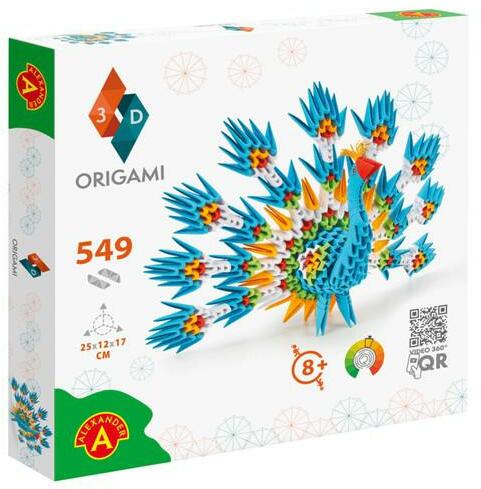 3D origami készlet - Páva (2555)