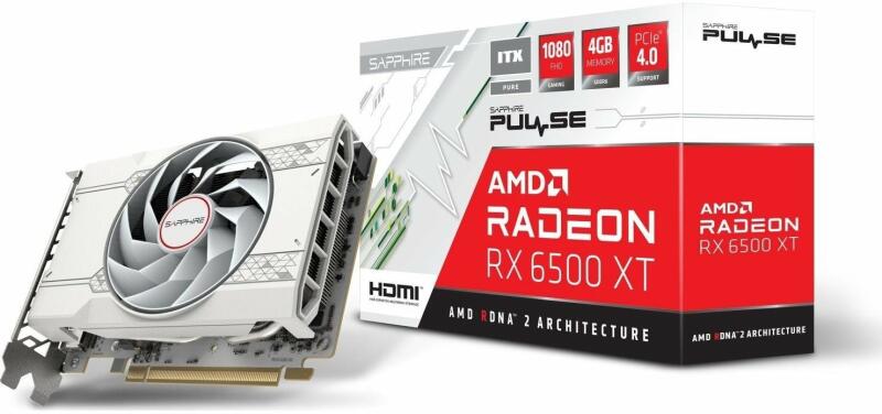 Pulse Radeon RX 6500 XT 4GB GDDR6 OC (11314-04-20G)