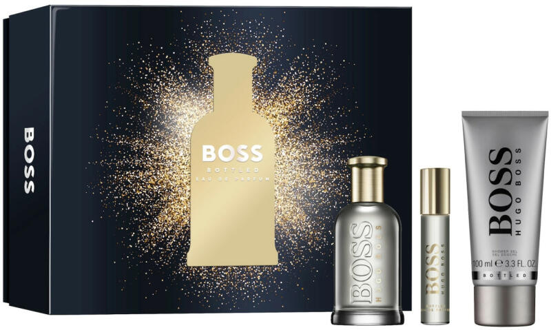HUGO BOSS - Set cadou Boss Bottled, Barbati, Apa de Parfum 100 ml + Gel de  Dus, 100 ml + mini Apa de Parfum, 10 ml Barbati (Pachete de cadouri) -  Preturi