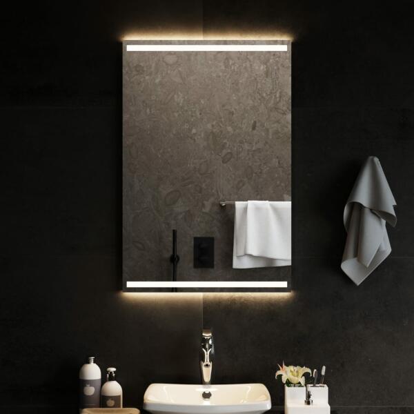 LED-es fürdőszobatükör 60x90 cm (3154069) - vidaxl