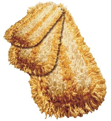 Prémium mikroszálas csomós felmosó, 47 cm, bézs